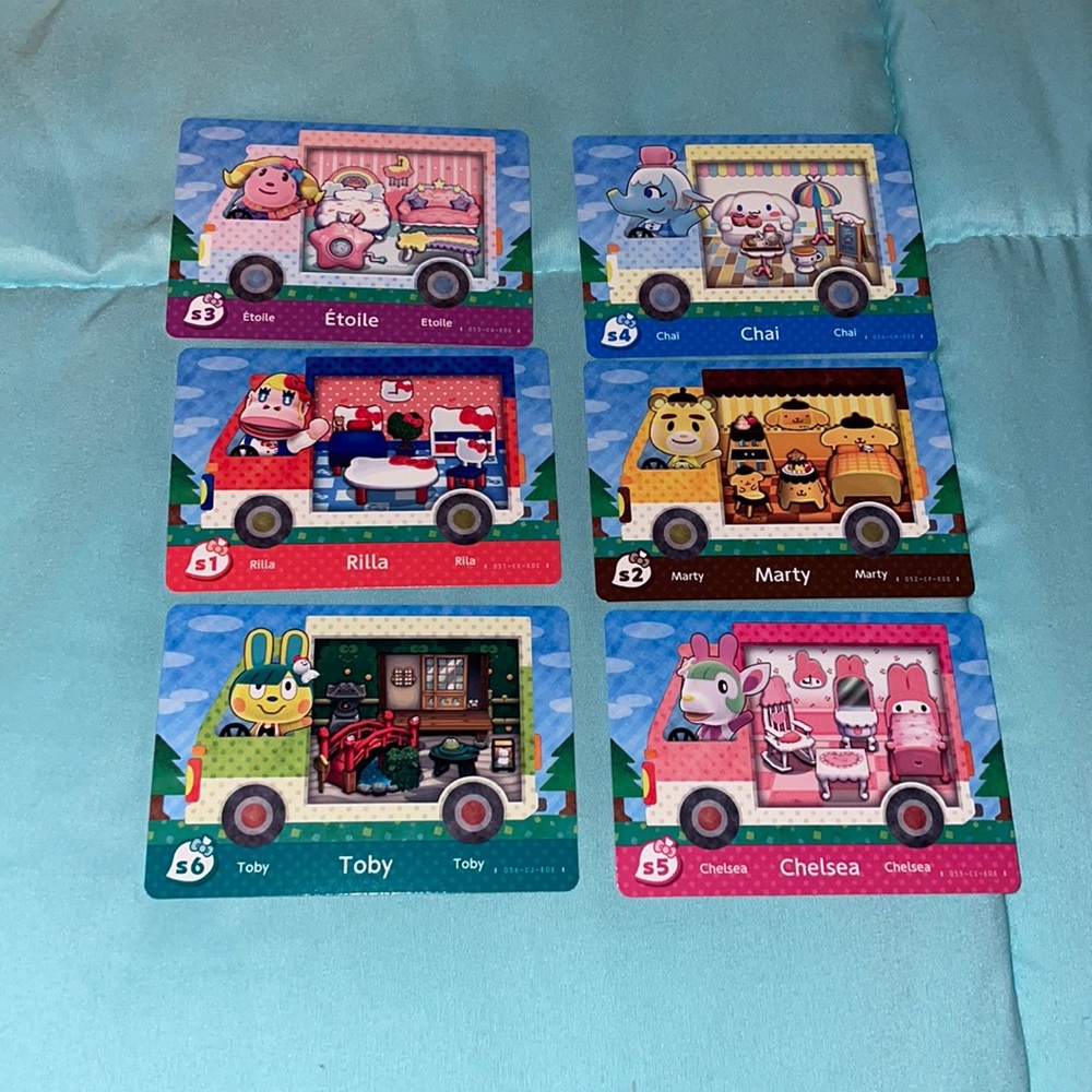 Animal Crossing Sanrio Amiibo Cards
